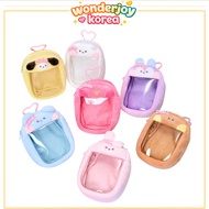 [LINE FRIENDS] BT21 Minini Rebboned U clear Bag charm Pouch BTS (Koya / Shooky / Mang / Cooky / Chim