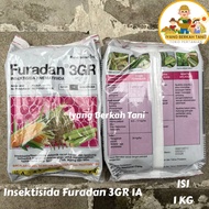 Furadan 3GR 1kg Insektisida Nematisida 1 kg Puradan Hama Kemasan Asli