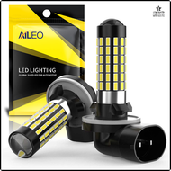 [Zior] AILEO H27W/2 881894 881 886 889 896 898 H27ไฟแอลอีดีตัดหมอกหลอดไฟ3014 78SMD สว่างมาก6000K 240
