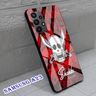 Softcase Glass Kaca SAMSUNG A23 - Casing hp SAMSUNG A23 [ S54 ].