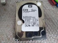 WD4000FYYZ  RE 企業級 黑標 SATA3 硬碟 4TB /無壞軌