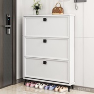 （in stock）Shoe Cabinet Slim Shoe Rack Large Capacity Shoe Storage Modern Luxury Flip Door Home Shoes Cabinet Rack