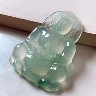 天然翡翠 緬甸 A玉 玉鐲 • 冰種翡翠觀音吊墜