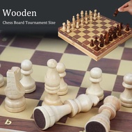 International Chess Board Set Wooden Chess Board Tournament Size Chessman Solid Wood Chess Board *