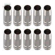15Ak Gas Nozzle 10Pcs Mig Welding Torch Gas Nozzle Contact Tip For Mig  Welding