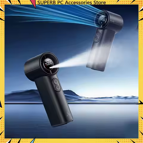 Aecooly PM02 Handheld Fan Pneumatic High-Pressure Ice Fog Duct High-Speed Strong Wind Handheld Small