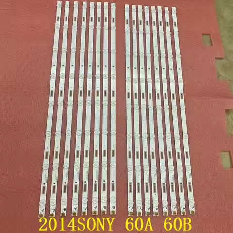 LED Strip For SONY KDL-60W610B KDL-60W605B KDL-60W630B KDL-60WM15B KDL-60W600B 2014TV 60A 60B PU1 32