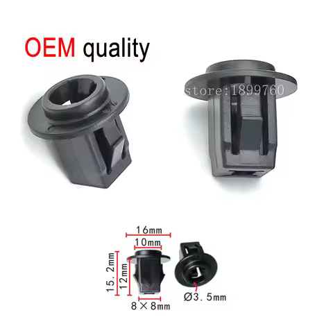 50/100x OEM Fender Wheel Opening Liner Grommet for Nissan 76881JG00A Rr 76881-JG00A