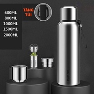 Large Tea Filter Thermos Bottle Capacity 800ML/1500ML/2000ML/2500ML Material SUS 316 Comes With Carr