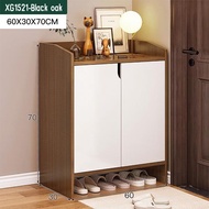 Yifeng ตู้รองเท้า ชั้นวางรองเท้า ตู้รองเท้าไม้ พร้อมประตูตู้ วางของได้ 1521