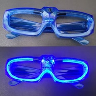 ORDINA แว่นตาสงกรานต์ รับสงกรานต์ 2567 ของเล่นไฟ LED เด็กๆเด็กๆ แว่นกันแดดสำหรับงานปาร์ตี้ อุปกรณ์ปาร์ตี้ปาร์ตี้ เรืองแสงในที่มืด สำหรับผู้ใหญ่ แว่นตาที่กระพริบ แว่นตาส่องสว่าง แว่นตาแท่งเรืองแสง แว่นตาเฉดสีชัตเตอร์