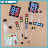 SWEETHOME 1*2 3 4 Key Button Membrane Switch 3*4 4X5 Matrix Array Keyboard 1X6 Keypad With LED Contr