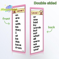 [Mangosteen0] 1000 Sight Words Flashcards, Words List Flash Cards, High Frequency Word Lists, ESL Te