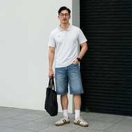 เสื้อโปโลเบสิคแขนสั้น คอปกทอริ้ว EGO SPORT EG6207