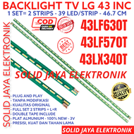BACKLIGHT TV LED LG 43 INC 43LF630 43LX340 43LF570 43LF630T 43LX340T 43LF570T LAMPU BL 43LF 43LX SMD
