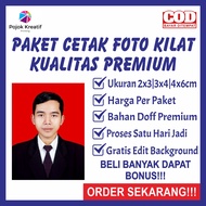 Cetak Afdruk Afdrek Backdrop Pas Foto Photo Poto Studio Ukuran 2x3 3x4 4x6cm Proses Kilat Cepat Doff