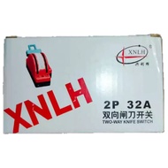 KNIFE SWITCH 2 POLE 32A
