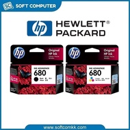 HP 680 Original Ink Advantage Black/Color Cartridge For Printer 1115 2135 2675 3776 3835 4535 4675 5