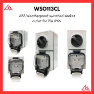 ABB Weatherproof Switched Socket Outlet for 13A IP66【WSO113CL】