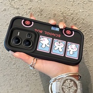 Casing hp For VIVO V25 5G VIVO V25E VIVO X80 Lite 5G Case Bus rabbit cartoon Simple Softcase Phone K