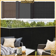 OUTMECI Sun Shading Sails, Waterproof 3/5/6M Balcony Shade Cloth, High Quality Fencing  Fence Patio