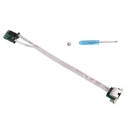 M.2 A+E 2.5G Ethernet Adapter M.2 A+E to RJ45 COM Port RTL8125BG Chip 2.5G/1G/100Mbps Gigabit Ethern