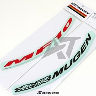 MUGEN MF10 Wheel Sticker 17 & 18 Inch