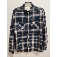 DZ-201 MEN'S LONG-SLEEVED PLAID FLANEL JACKET