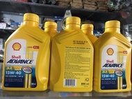 Nhớt gốc khoáng Shell Advance 15W-40 cho xe tay ga