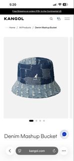 （官網同步）全新Kangol 牛仔漁夫帽 - 原價：US$60)