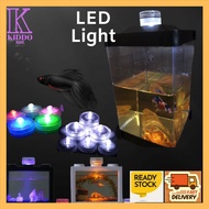 Kiddorise Aquarium LED BATTERY LIGHT FOR BETTA guppy tank Lego tank small fish tank (with battery) KR0182