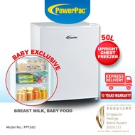 PowerPac Chest freezer, Mini freezer, Freezer for Milk 50L (PPFZ60)