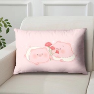 Ins Pig Pillow Cute Cartoon Pig Anime Double-Sided Pillow Core Pillowcase Customized Cover Pillow In