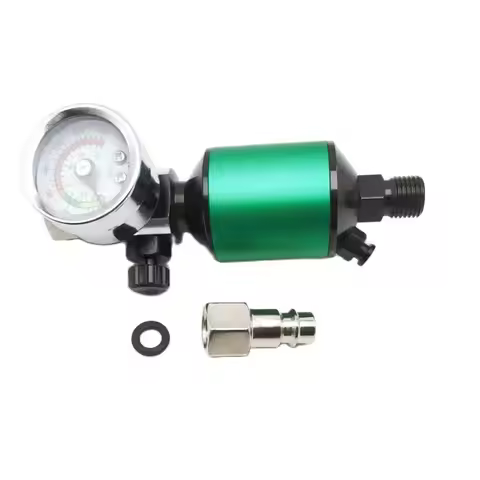 Spray Gun Air Regulator With Air Filter Air Regulator Gauge Filter Tools Paint Spray Gun Regulator W