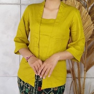 (HANYA KEBAYA) Baju Kebaya Jadi Lengan Lonceng Rubina Kebaya Bali Modern Wisuda