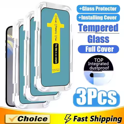 1-3PCS 8K HD Oleophobic Coating Easy Install Screen Protector For iPhone 17 Pro 17pro iPhone17pro Pr