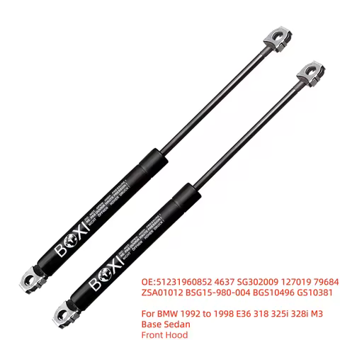2Pcs Front Hood Lift Supports Gas Strut 51231960852 4637 SG302009 For BMW 1992 -1998 E36 318 325i 32