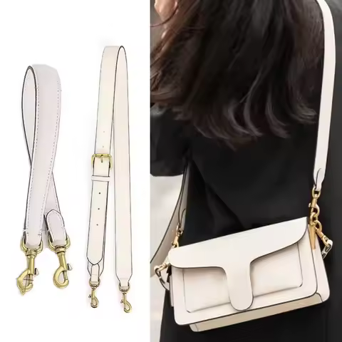 Long Adjustable Leather Bag Strap For Coach Tabby 26 Dionysus Bag Replacing Underarm Shoulder Straps