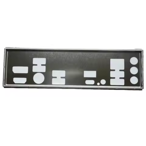 For Gigabyte GA B650M K socket AM5 DDR5 IO I/O Shield Back Plate Motherboard Baffle Bracket
