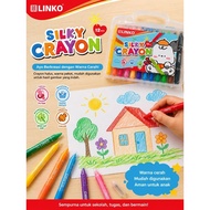 LINKO Silky Crayon 12 Colors SilKy Crayon/
