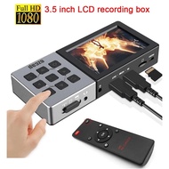 Ezcap Video Recorder Box Portable Capture Box with 3.5 Inch LCD Screen 1080P 60fps