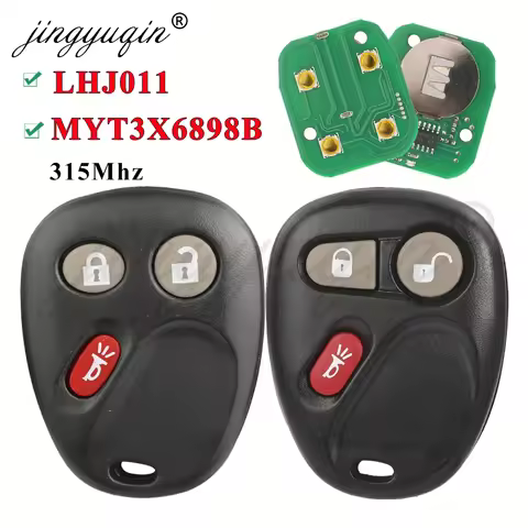 jingyuqin 3B Remote Key Keyless Entry Fob LHJ011/ MYT3X6898B 315Mhz for GM Hummer H2 Chevrolet Avala