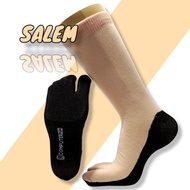 HITAM Muslimah THUMB SOCKS COLOR BLACK SOCKS / MUSLIMAH WOMEN'S 2 FINGER SOCKS NYLON AND THICK MATER