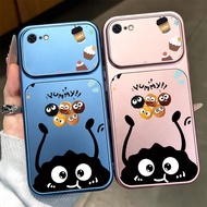 PBZZ Case for iphone 6p 6s 7 8 6 plus 6sp SE2 SE3 phone casing anxiety Softcase Silicone shockproof 