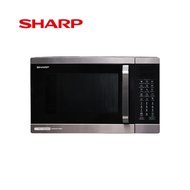 SHARP R-9320G-BS 32 ลิตร  ไมโครเวฟ ระบบอุ่น,ย่าง,อบลมร้อน รับประกัน 1 ปี  By Mac Modern