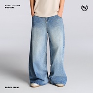 High school-Highschool Basic Collection Baggy Jeans-BTB37446