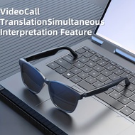 AI Translator Smart Glasses 98% การแปลความถูกต้อง/แว่นตาตีความพร้อมกันเหมาะสำหรับการเรียนรู้ธุรกิจกา