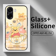 HP Softcase Glossy Glasshp For OPPO A6X - OPPO A6X 4G-5G - OPPO A6X 4G Case - OPPO A6X 5G - OPPO A6X