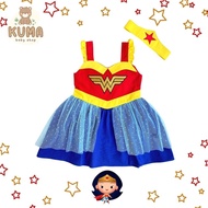 Little Ginger Wonder Woman Kids Dress Wonder Woman Dress