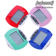 EDANAD  Pedometer, LCD Display Digital Pedometer for Walking, Simple Steps Tracker Intelligent Porta
